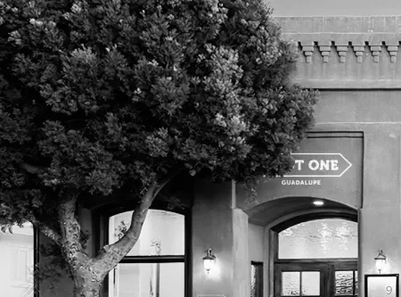 Exterior view of SLO Cal Roots in Guadalupe, serving the Santa Maria area with high-quality products and a commitment to plant medicine.